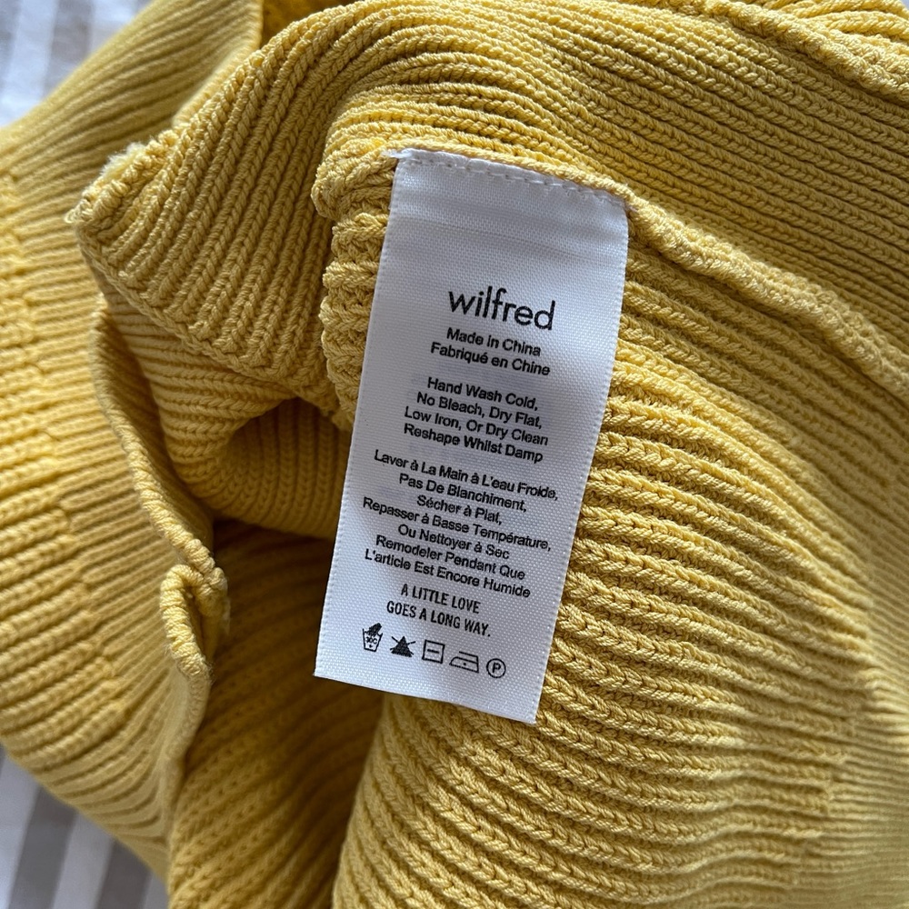Yellow Wilfred Knit Tank - Picture 9 of 12
